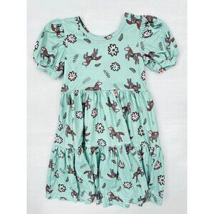 Dotdotsmile Girls Dress Size 5/6 Unicorn Skeleton Print New With Tags